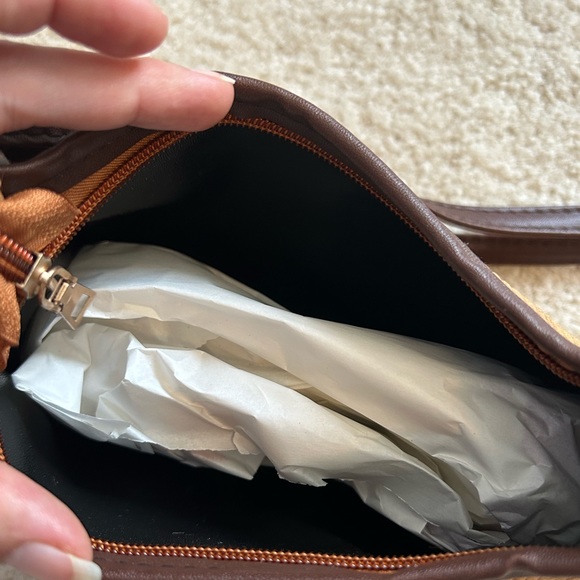 NWOT Small brown corduroy shoulder bag - Picture 2 of 4